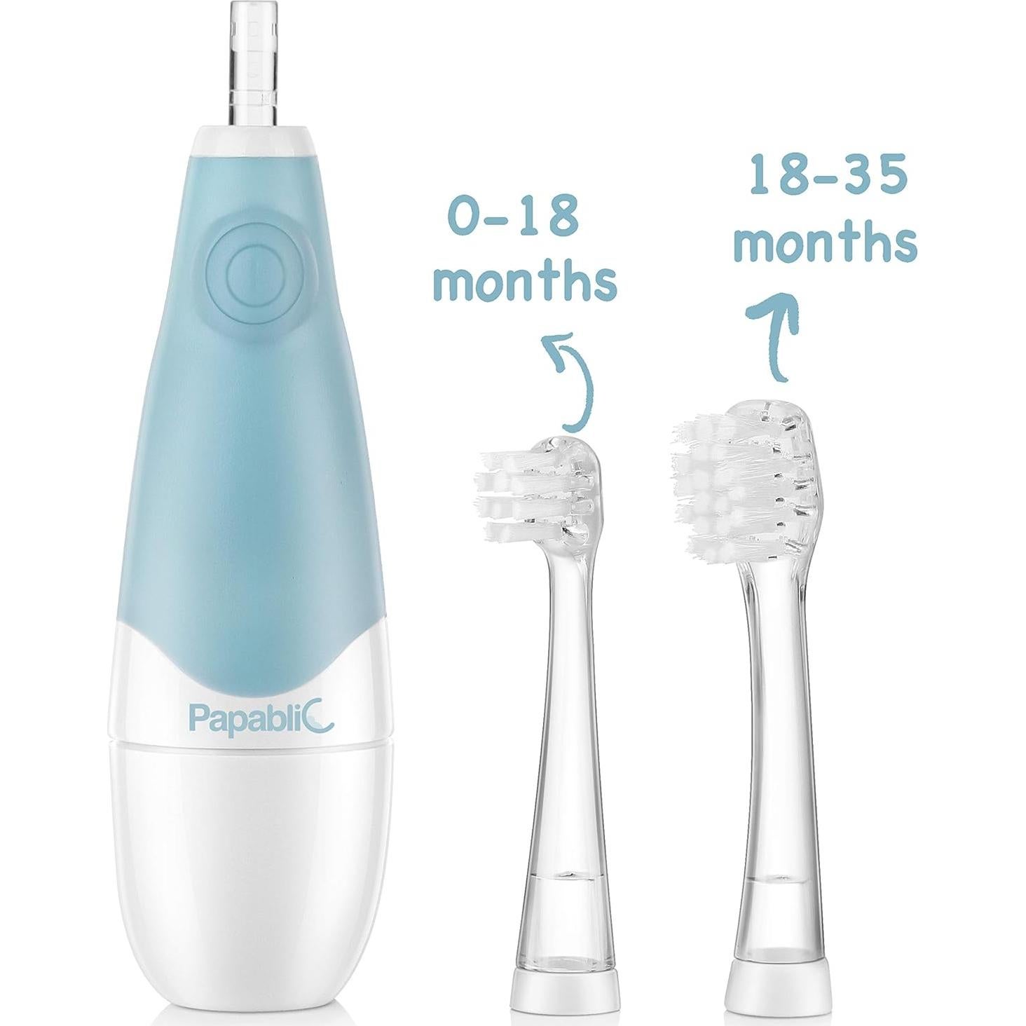 Cepillo de Dientes Eléctrico Papablic BabyHandy 0-3 Años
