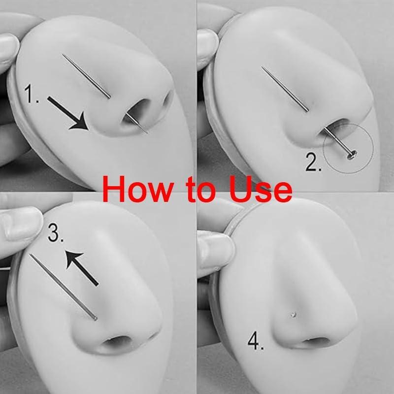 Anillos de Nariz VCMART 20g Acero Inoxidable Hipoalergénico