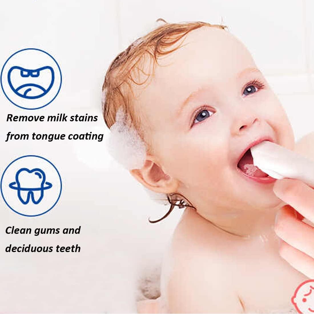 100 Cepillos de Dientes Desechables para Bebés Engjajo 10 cm