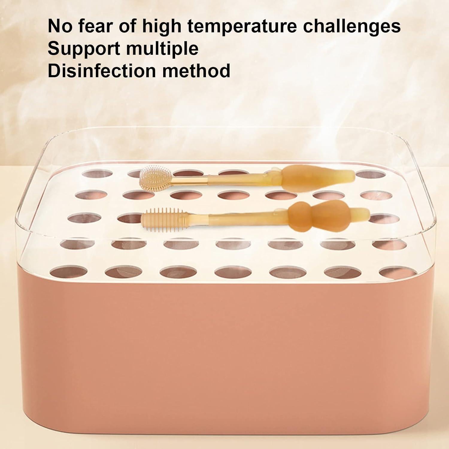 Cepillo de Dientes de Silicona TEUOPIOE para Bebés Suave