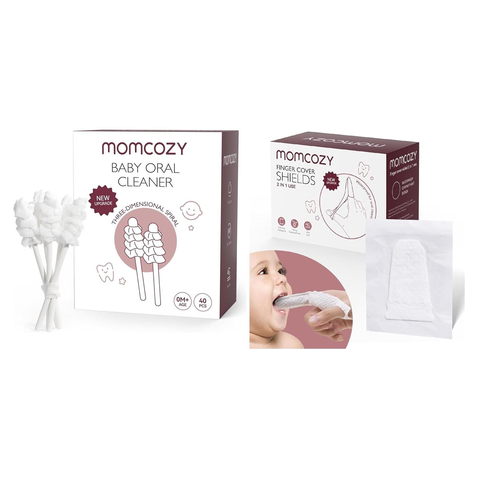Limpiador de Lengua para Bebés Momcozy 360° Impermeable