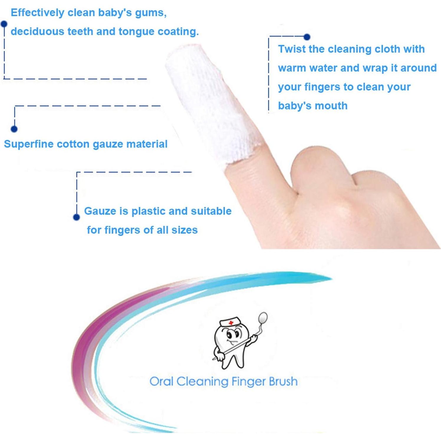 Cepillo de Dientes para Bebé Serlife 120 Piezas Gasa Suave