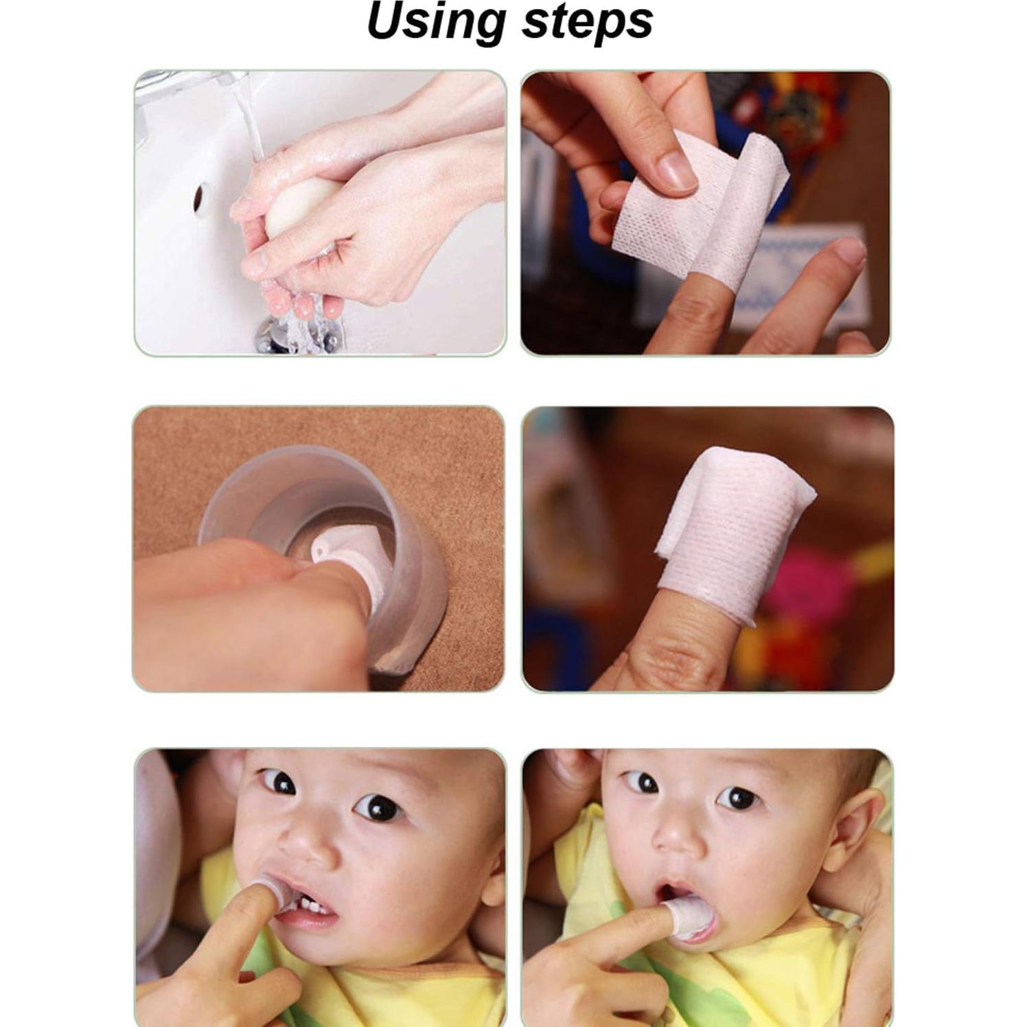 Cepillo de Dientes para Bebé Serlife 120 Piezas Gasa Suave