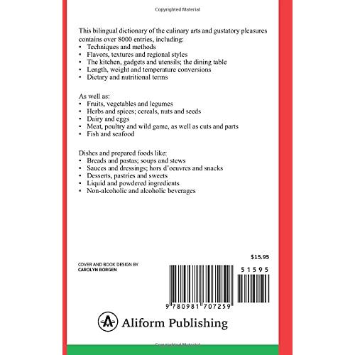 The Spanish/English Dictionary of Cooking and Baking (and Eating and Drinking): El diccionario español/inglés de cocinar y hornear (y comer y tomar)