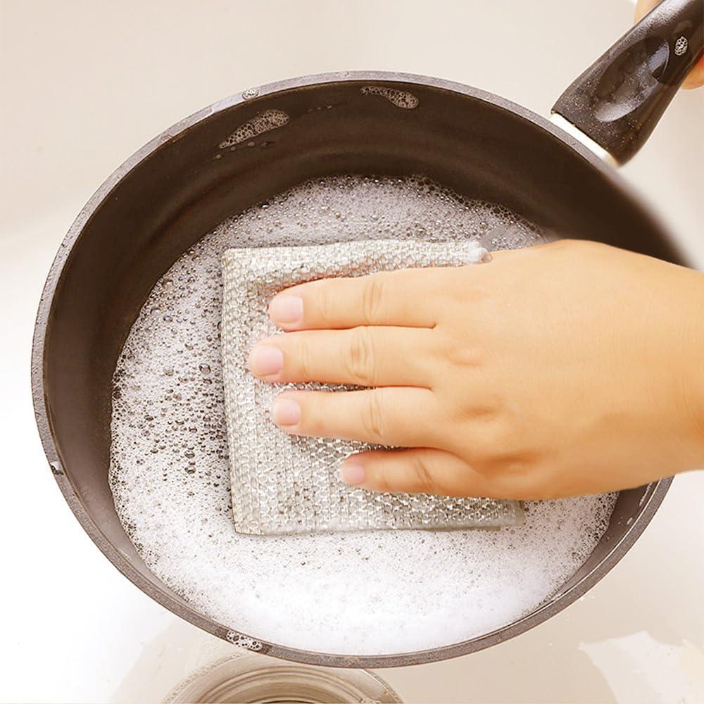 Trapos de Lavado de Platos Pousbo 5 Pcs Sin Rayones