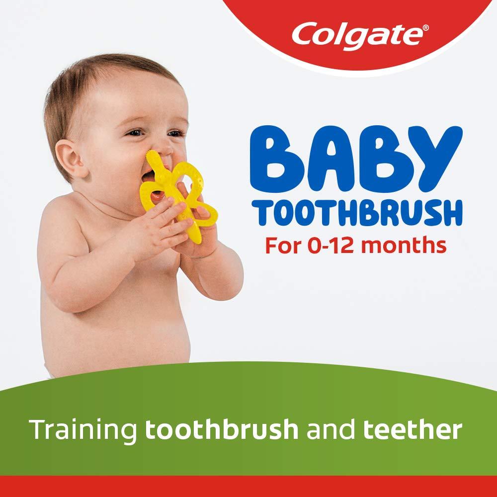 Cepillo de Dientes y Mordedor Colgate para Bebés - 2 Unidades