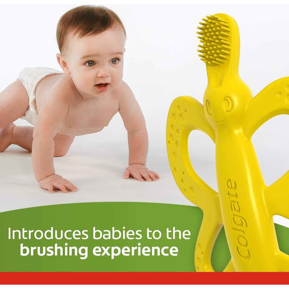 Cepillo de Dientes y Mordedor Colgate para Bebés - 2 Unidades