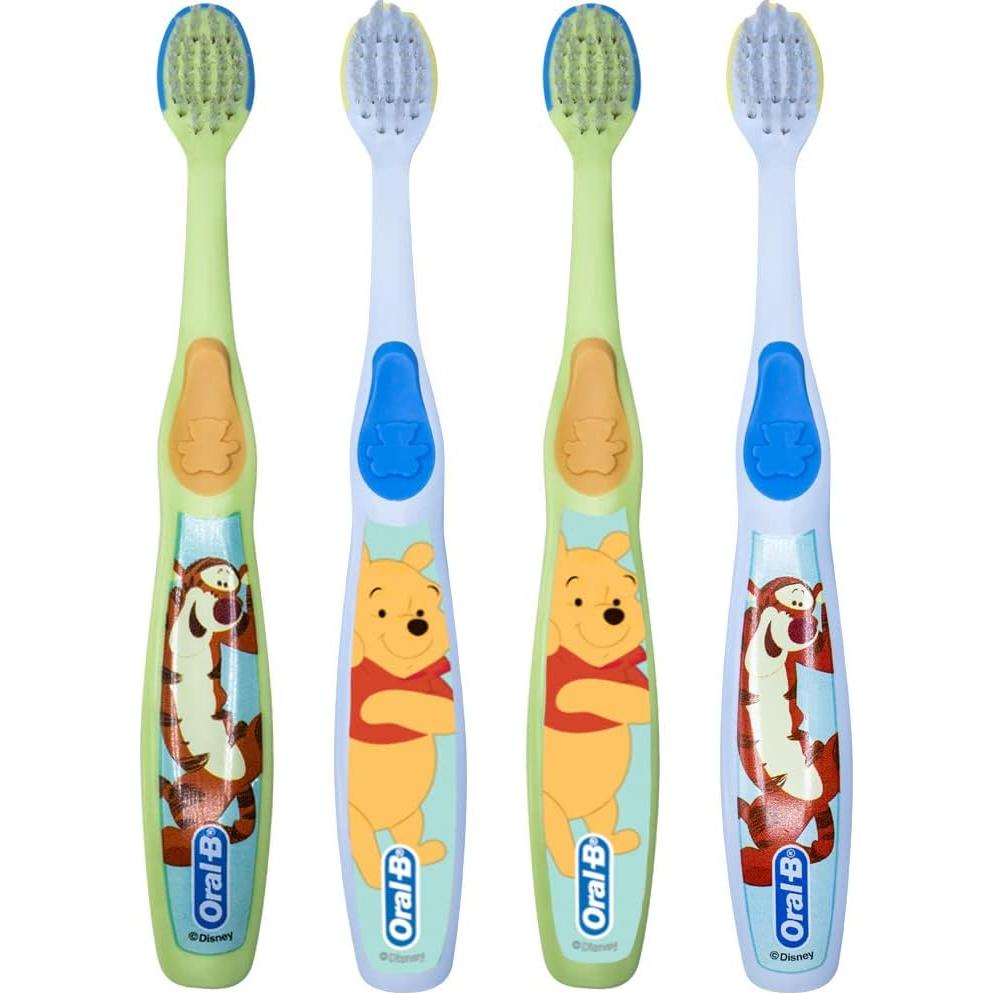 Cepillo de dientes manual Oral-B Baby Pooh 0-3 años, 4 unidades
