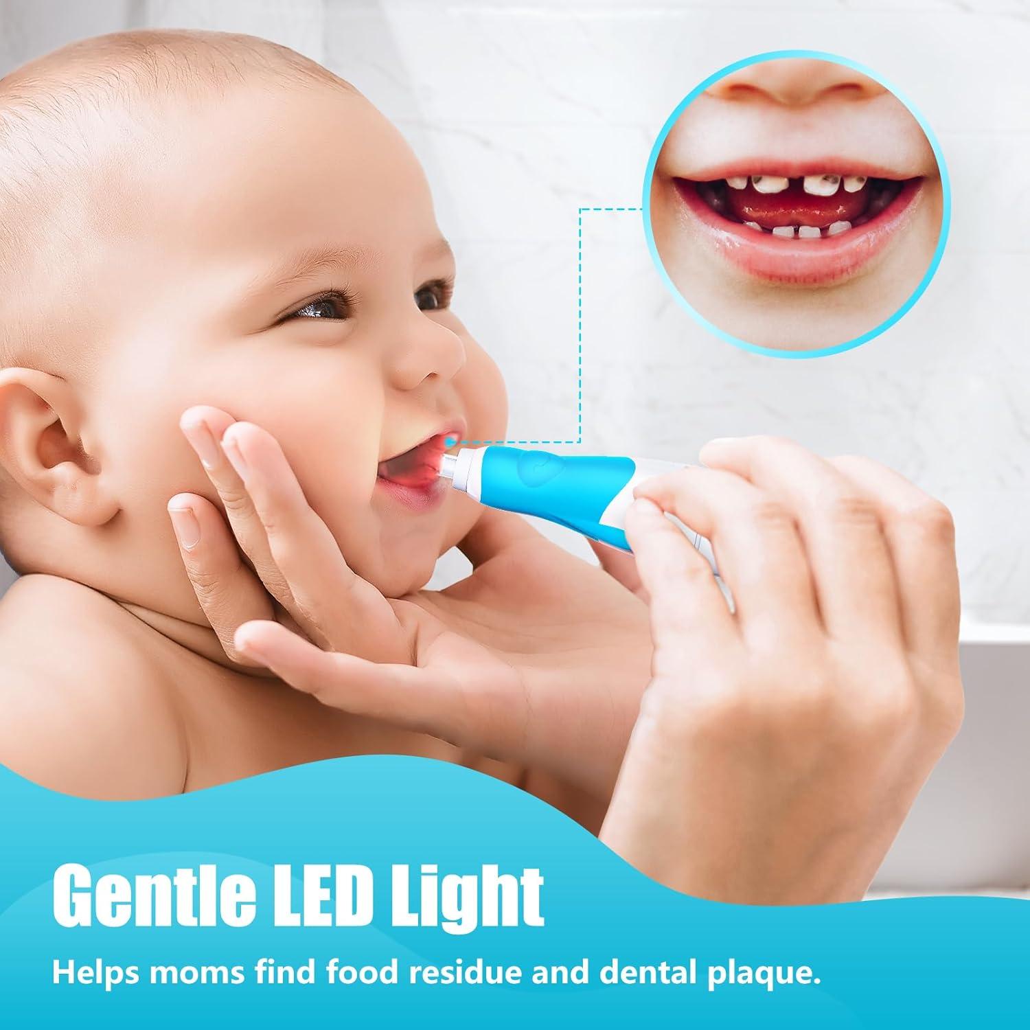 Cepillo de Dientes Eléctrico DADA-TECH para Niños 0-3 Años