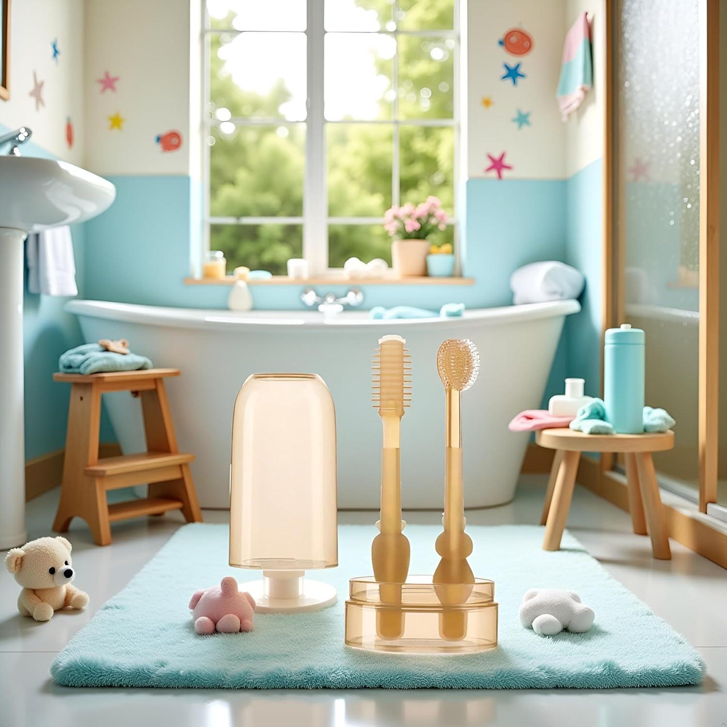 Cepillo de Dientes para Infantes JJLFresheners 360° Silicona