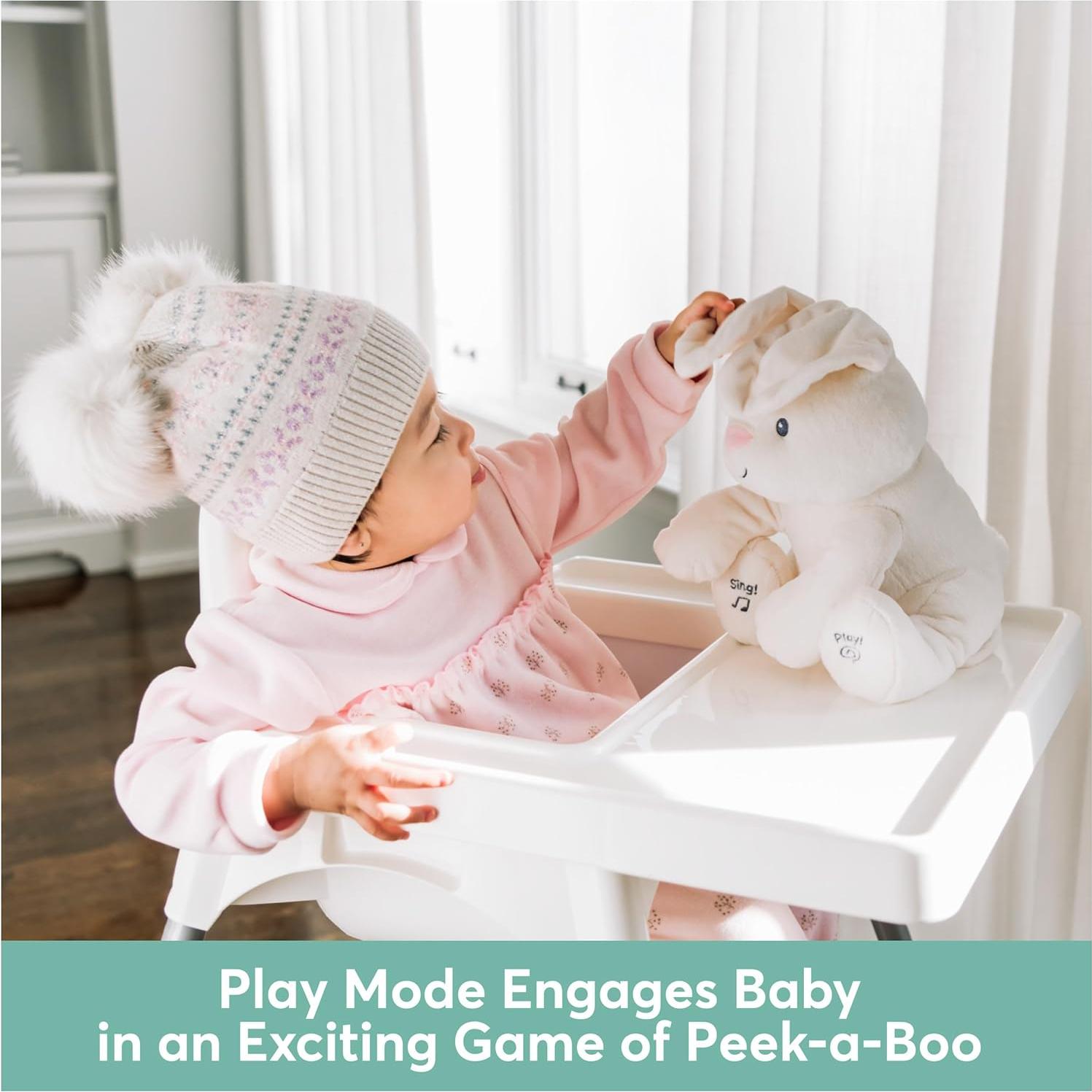 Peluches Interactivos GUND Flora Coneja 30 cm para Bebés