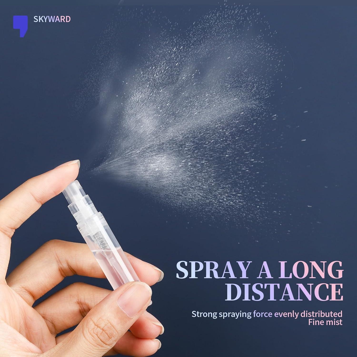 Fandamei Botellas Mini Spray 3ml - Paquete de 10 Recargables