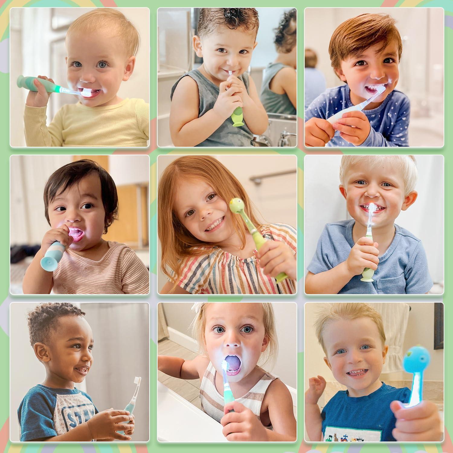 Cepillo de dientes eléctrico Papablic Max para niños 1-3 años