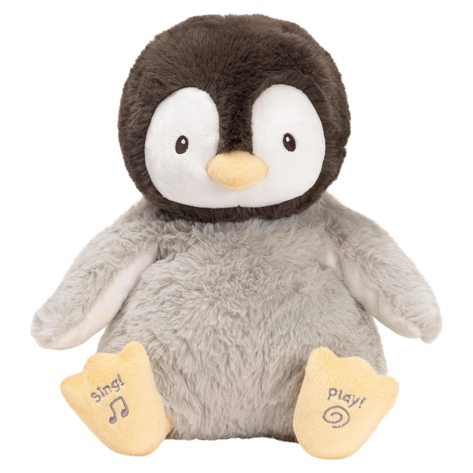 Peluches Animados GUND Kissy Pingüino 30 cm Interactivo