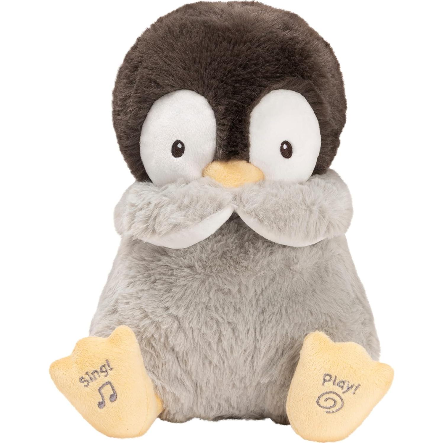 Peluches Animados GUND Kissy Pingüino 30 cm Interactivo
