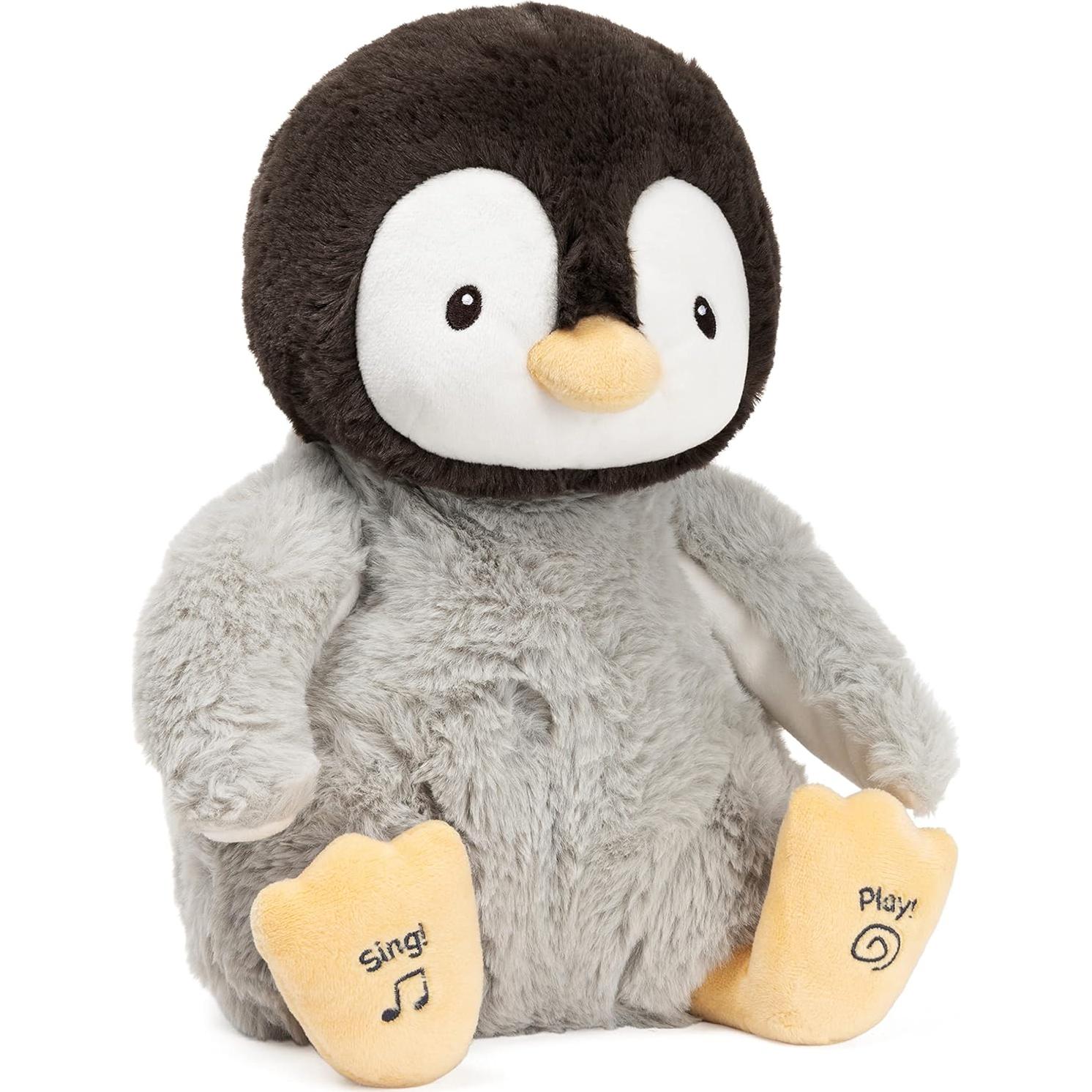 Peluches Animados GUND Kissy Pingüino 30 cm Interactivo