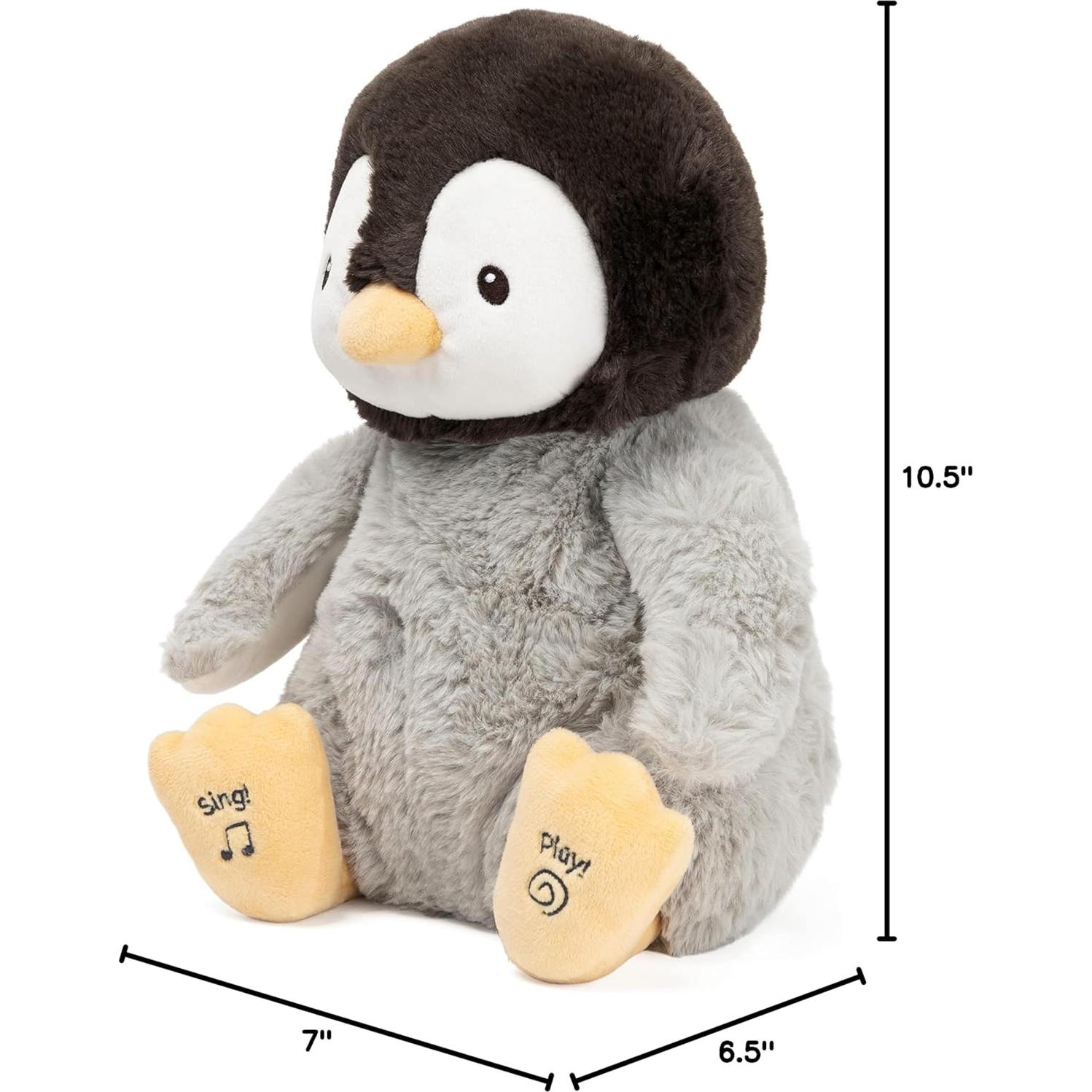 Peluches Animados GUND Kissy Pingüino 30 cm Interactivo