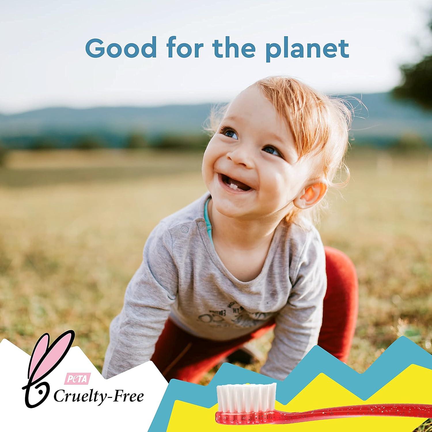 Cepillo de dientes RADIUS Totz para niños 3 unidades cerdas suaves