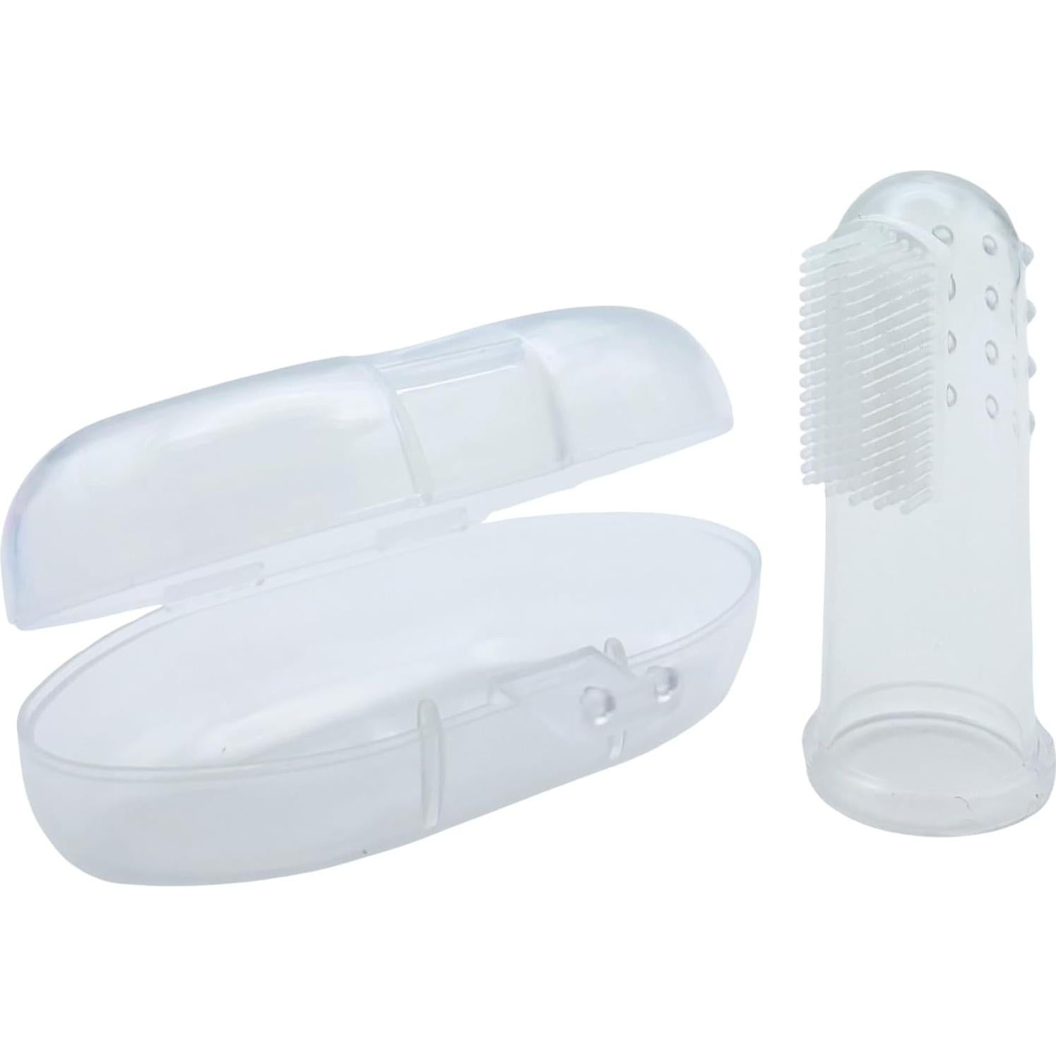 Cepillo de Dedo de Silicona BIEN BEBE para Bebés - 100% Seguro