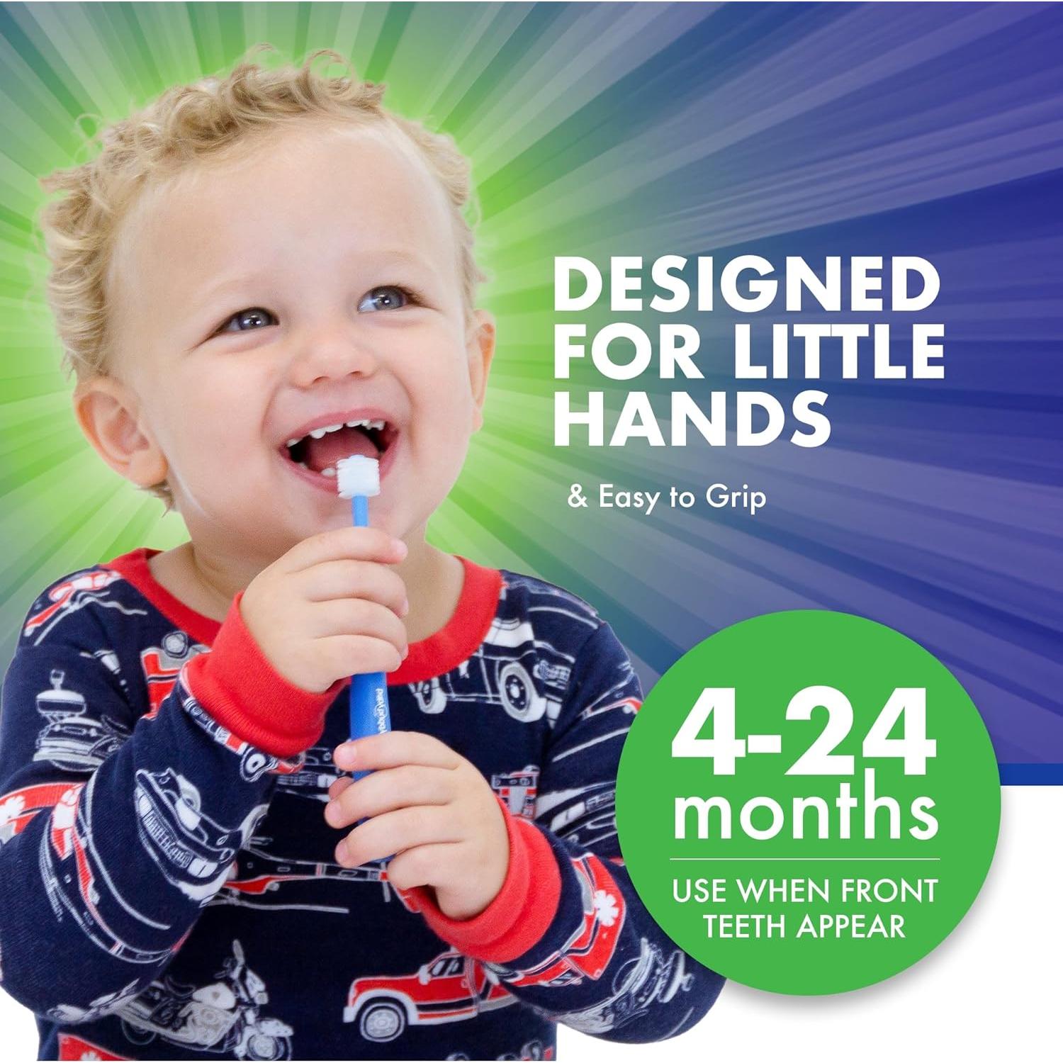 Cepillo de Dientes Baby Buddy Azul 0-2 Años Cerdas Suaves
