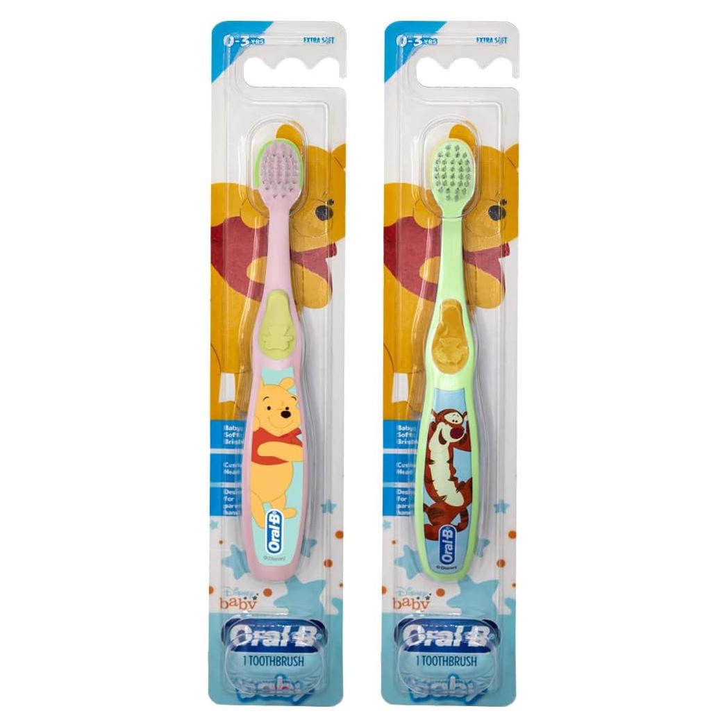 Cepillo de dientes manual Oral-B Baby Pooh 0-3 años, 2 unidades