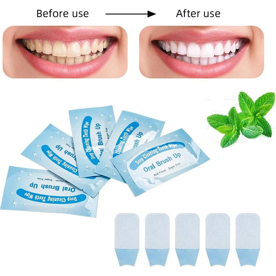 Toallitas de Limpieza Profunda Impressive Smile 100 PCS Menta