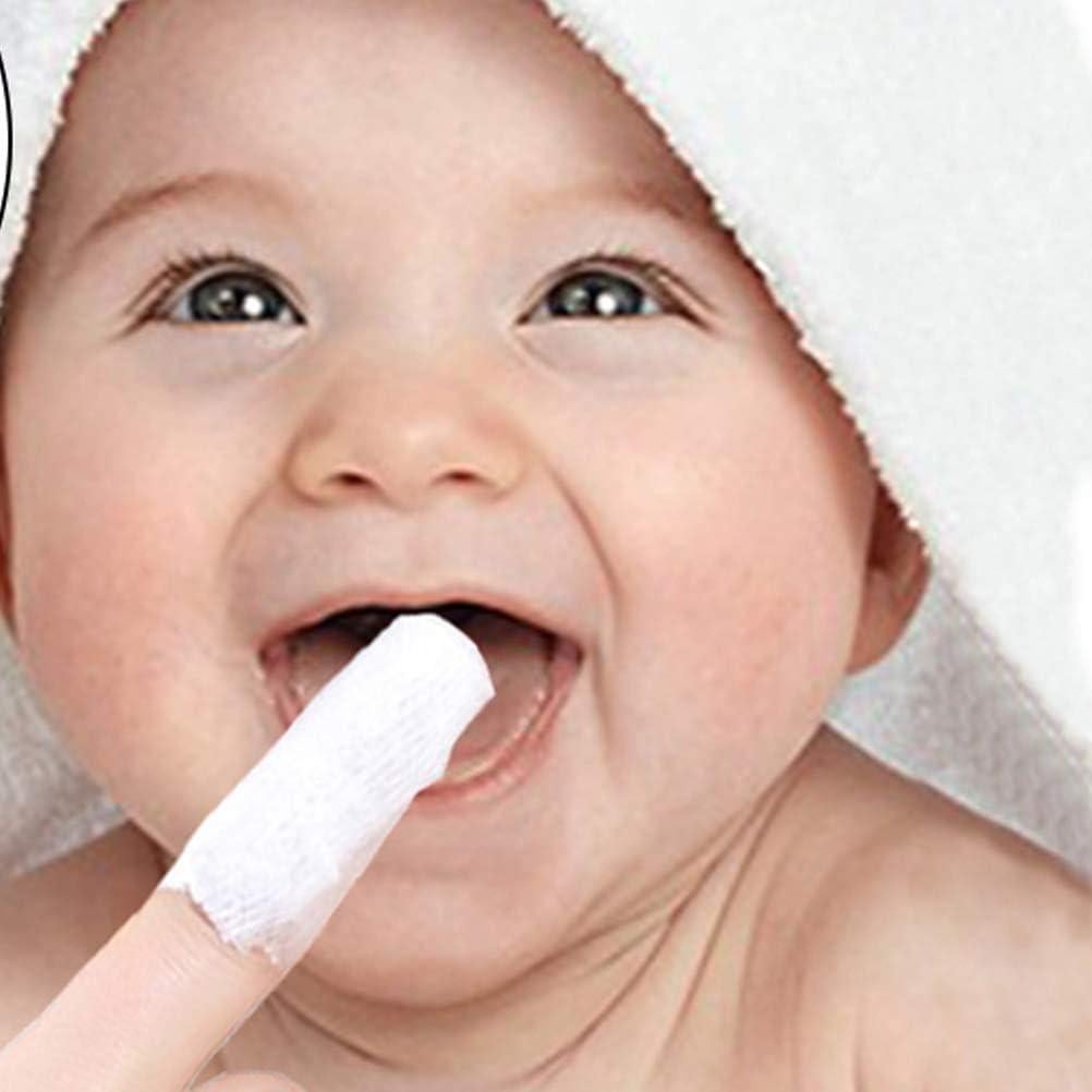 120 Pañales de Dientes de Bebé Gasa Suave Zmmyr Higiene Oral