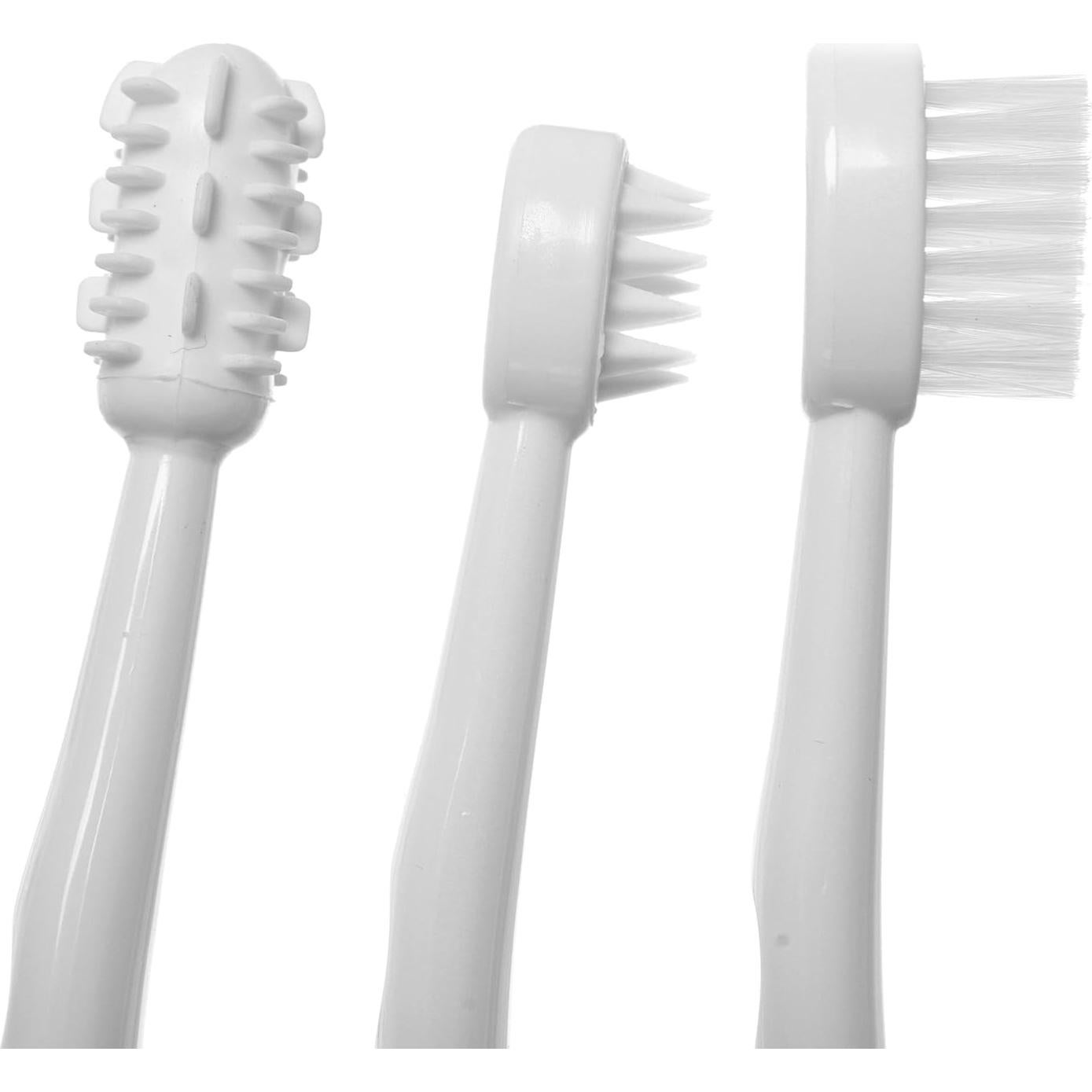 Juego de Cepillos de Dientes Dreambaby 3 Etapas Blanco