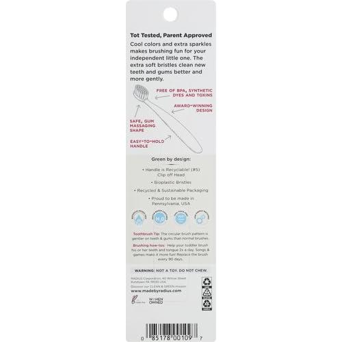 Cepillo de Dientes RADIUS Totz Extra Suave para Niños