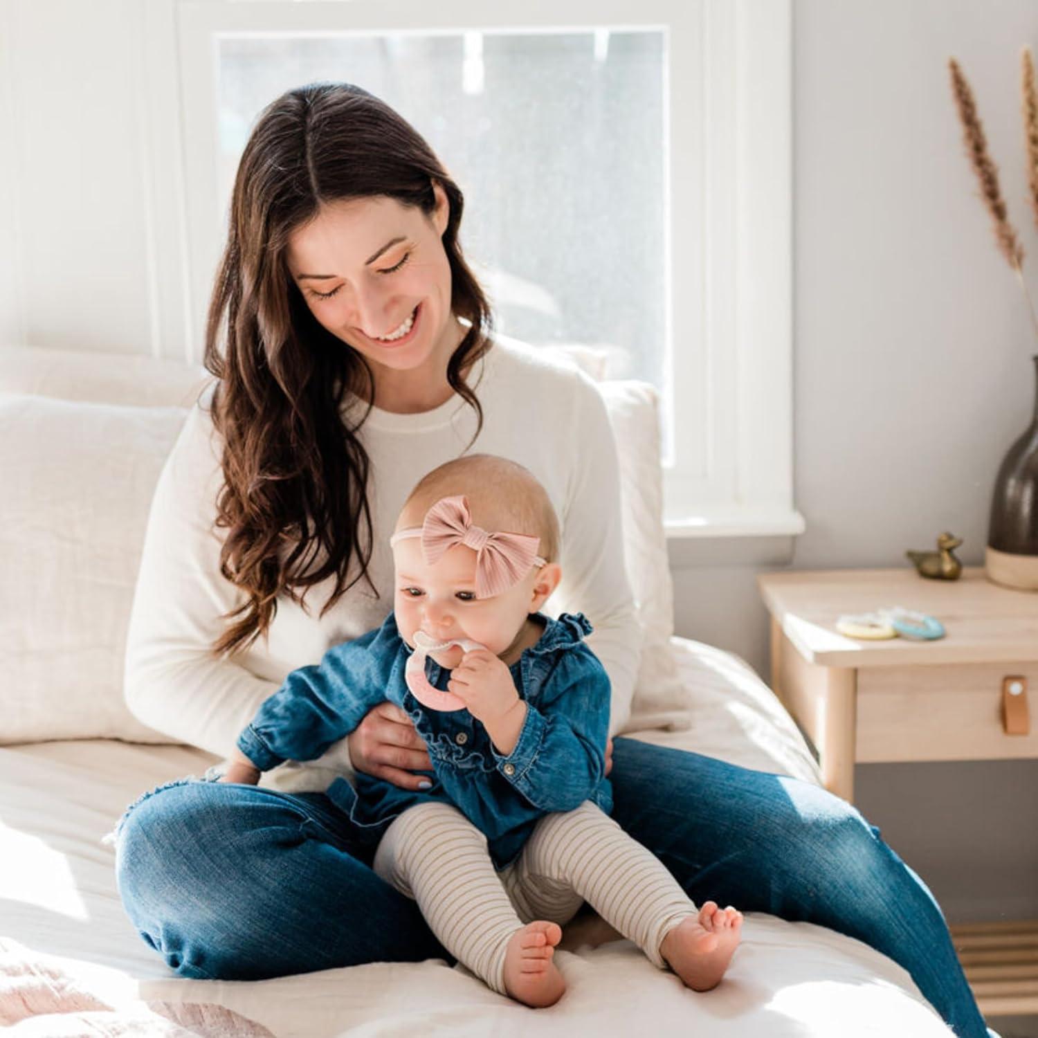 Mordedor y Cepillo MAM Bite & Brush Silicona 3+ Meses Azul