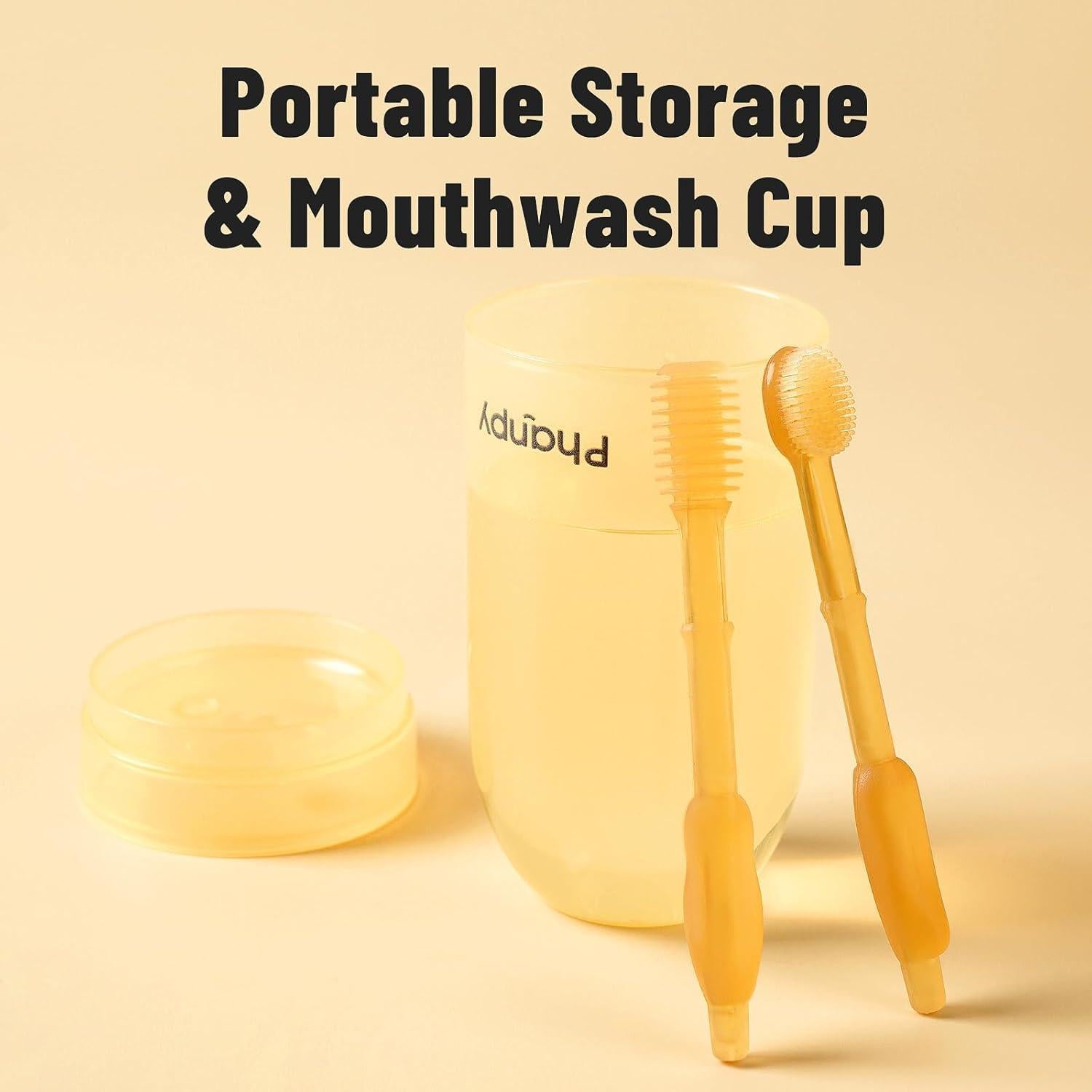 Limpiador de Lengua y Cepillo de Dientes Phanpy - Bebés 0-12 Meses