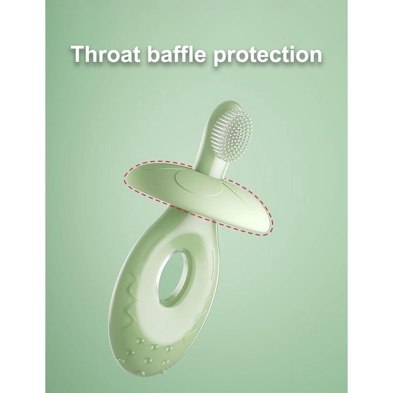 Cepillo de Dientes y Mordedor BOVELLA Verde para Bebés