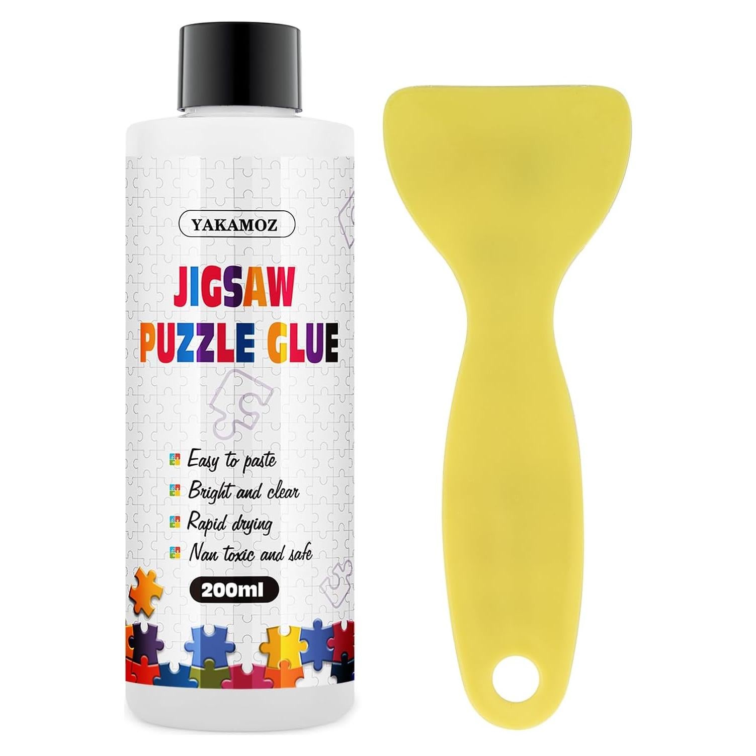 Pegamento para Rompecabezas YAKAMOZ 200ml Secado Rápido