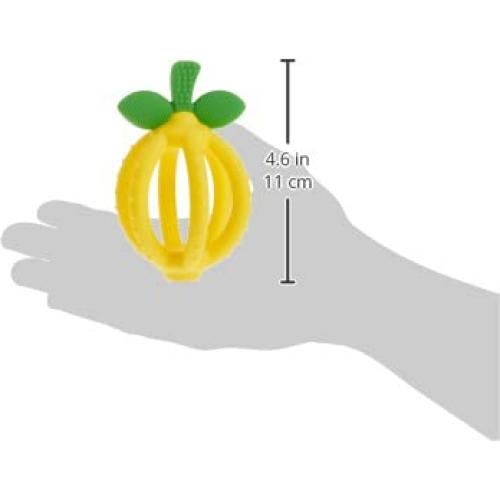 Pelota de Dentición Itzy Ritzy Limón - Silicona Libre de BPA