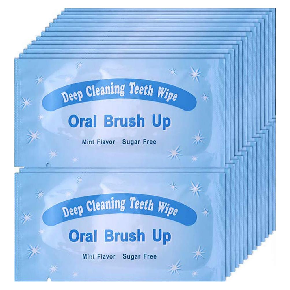 100 Toallitas Desechables Texturizadas SZ para Limpieza Dental