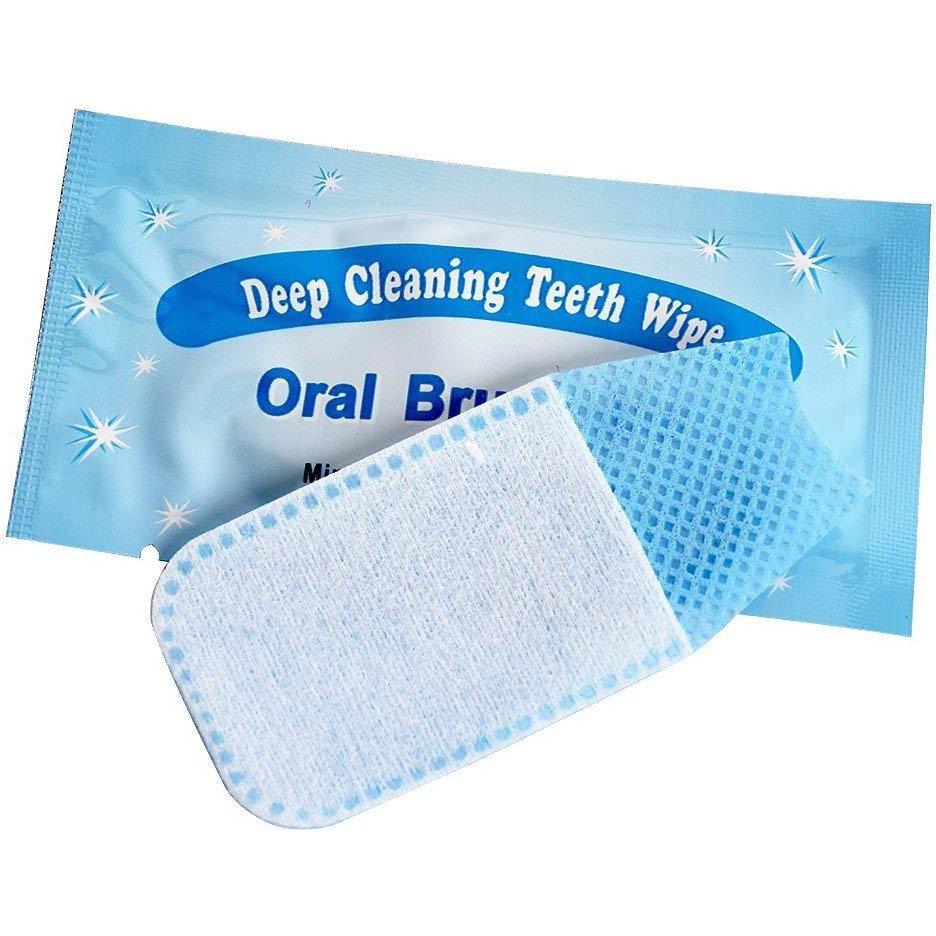 100 Toallitas Desechables Texturizadas SZ para Limpieza Dental