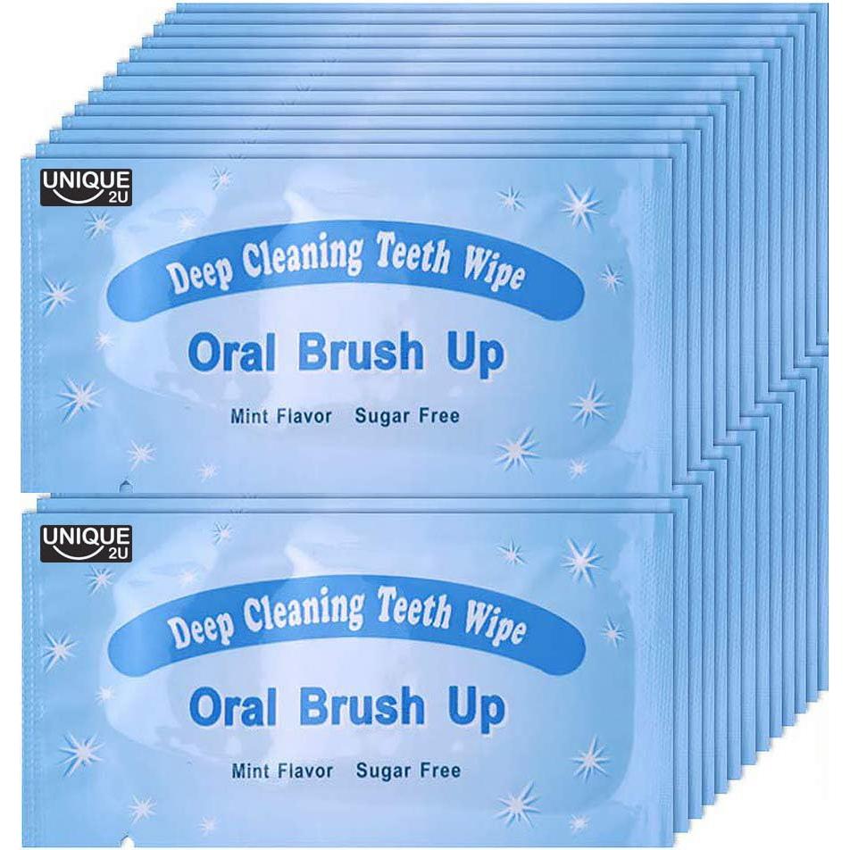 100 Toallitas Desechables Texturizadas SZ para Limpieza Dental