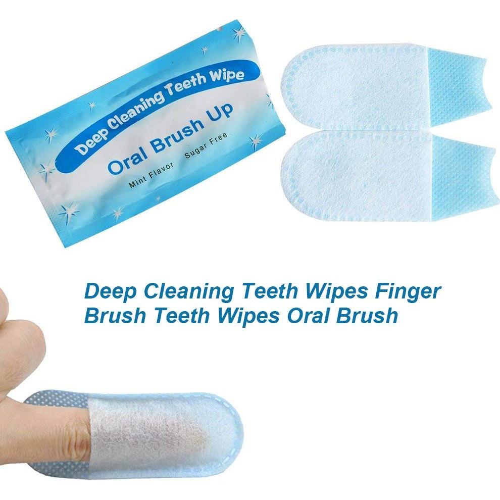 100 Toallitas Desechables Texturizadas SZ para Limpieza Dental