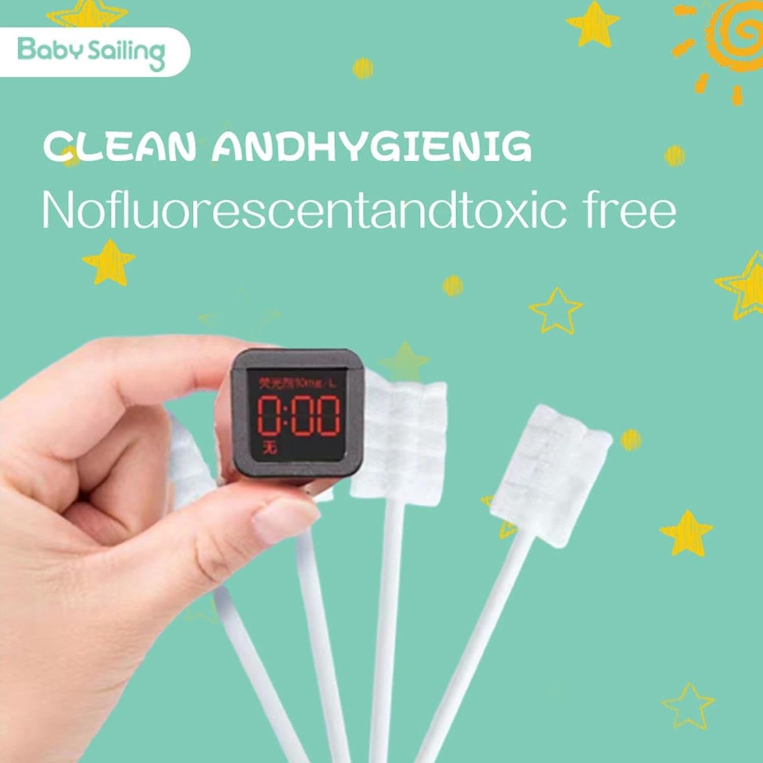 Palillo de Limpieza Dental para Bebés BARASH - 12.19x8.79 cm