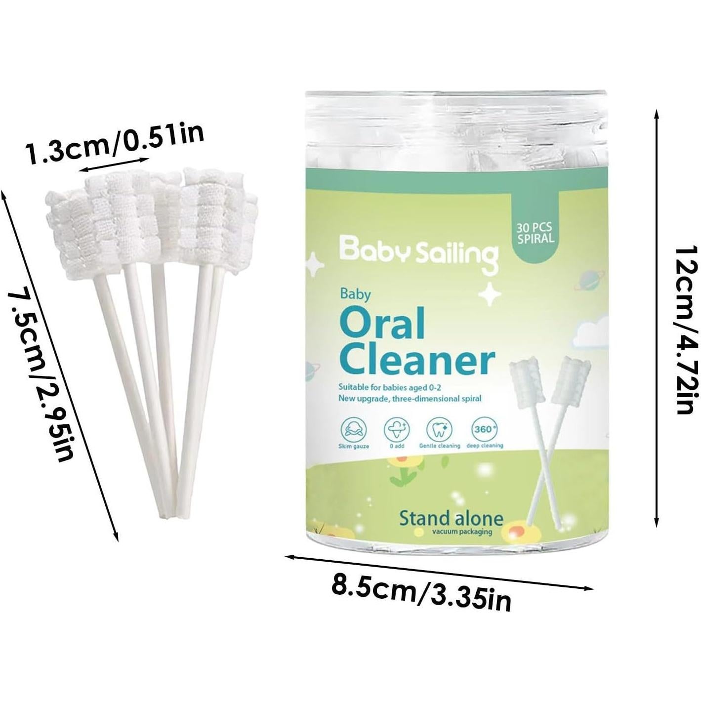 Palillo de Limpieza Dental para Bebés BARASH - 12.19x8.79 cm