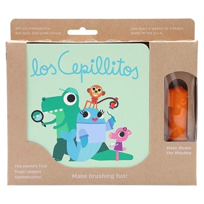 Cepillo de Dientes Momo El Mono para Bebés 0-4 Años