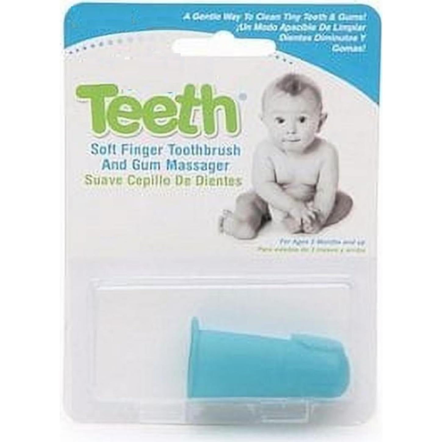 Cepillo de Dientes Suave para Bebés Tiny Laclede - 2 Piezas