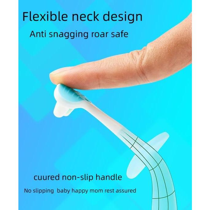 Cepillo de Dientes para Bebés FOREVIVE 3 Lados Suave 1-2 Años