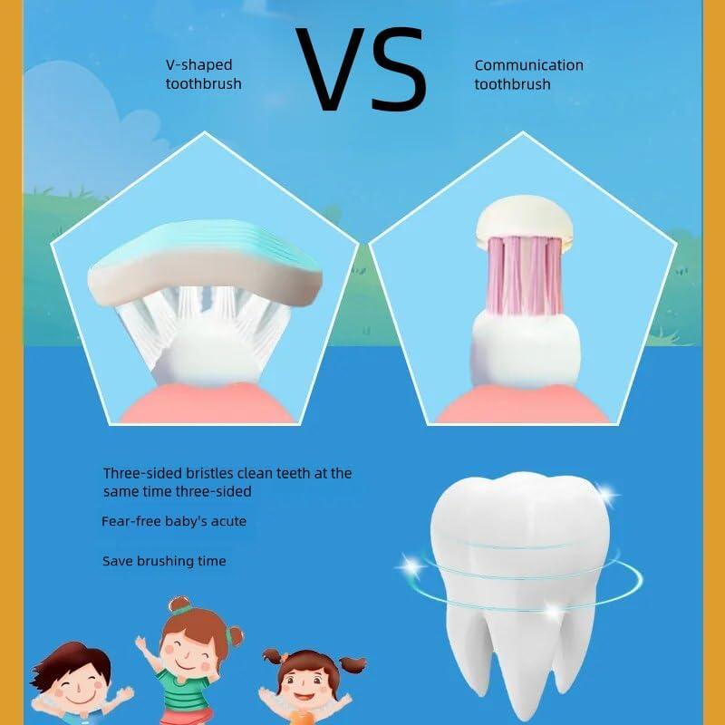 Cepillo de Dientes para Bebés FOREVIVE 3 Lados Suave 1-2 Años