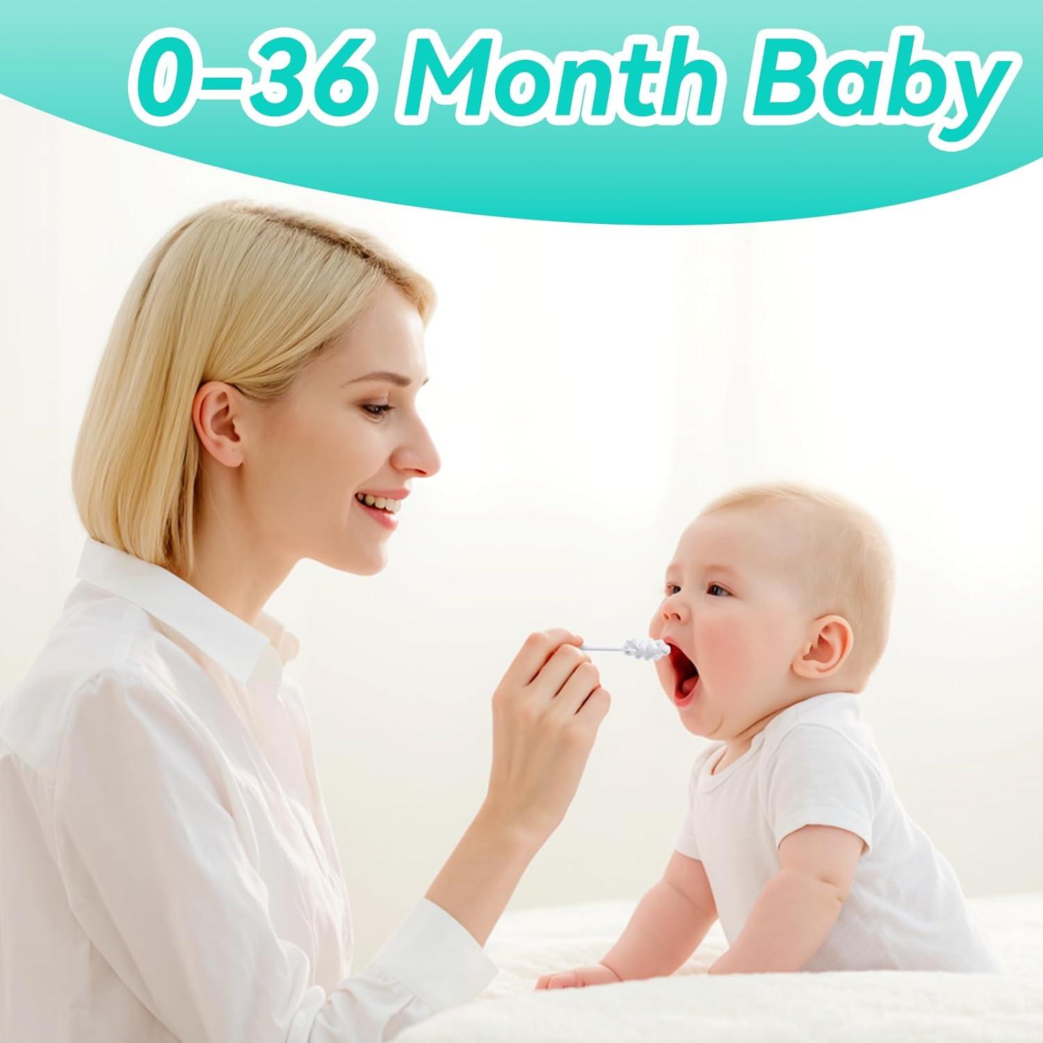 30 Limpiadores de Lengua para Bebés Foily - Cuidado Oral Suave