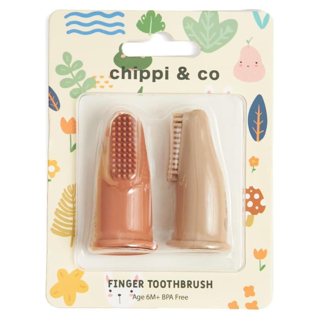 Cepillo de Dientes de Silicona Chippi & Co para Bebés 0-3 Años