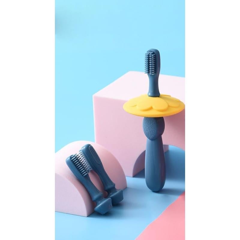 Cepillo de Dientes para Bebés XYC con Ventosa y Cepillo de Dedo