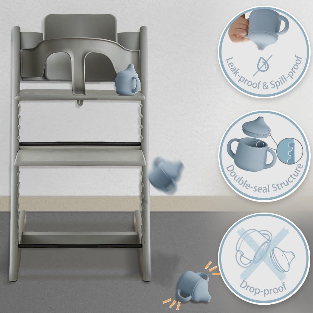 Taza de Entrenamiento Moonkie 3 en 1 para Bebés 118 ml