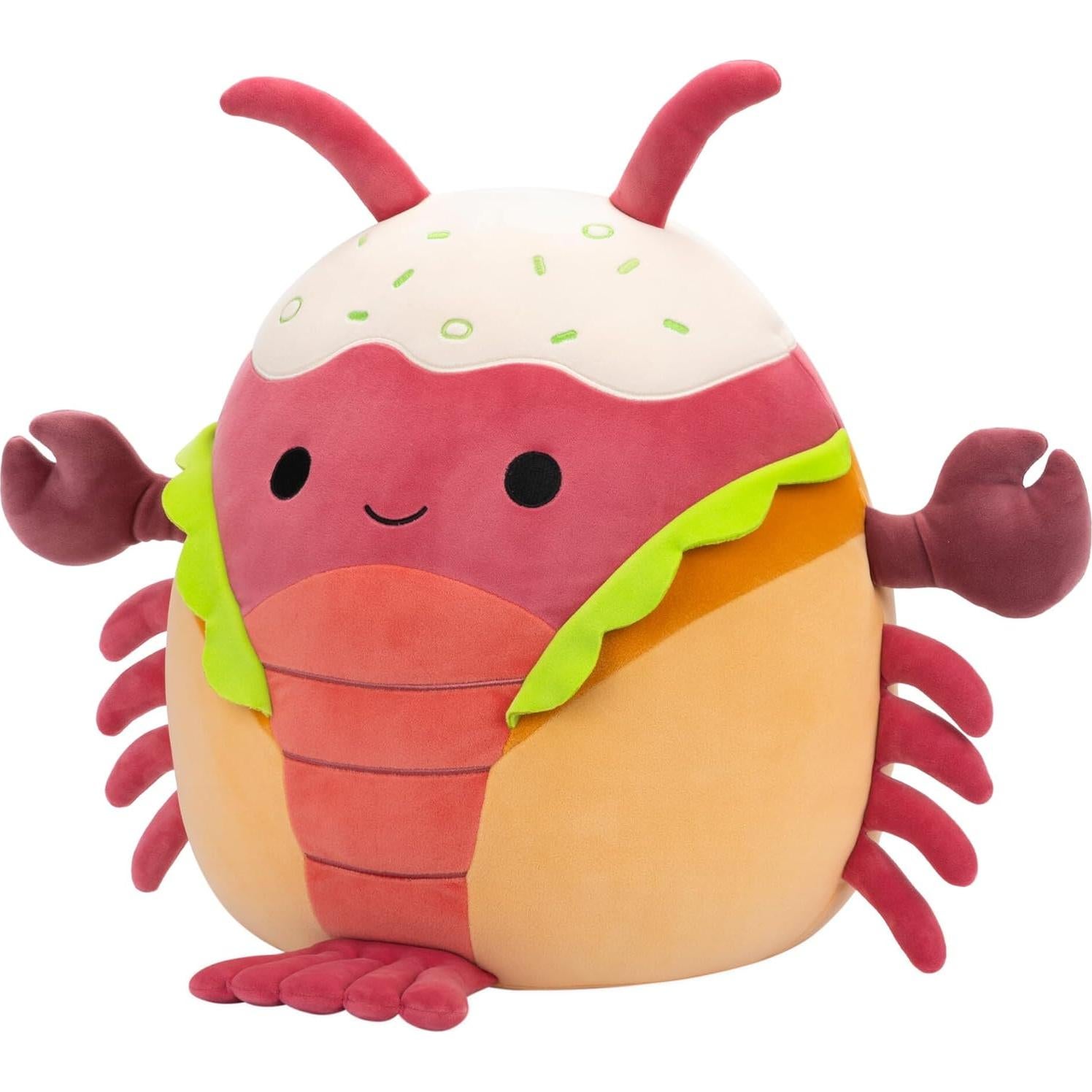 Squishmallows Lorono Langosta 35 cm Peluche Oficial Jazwares