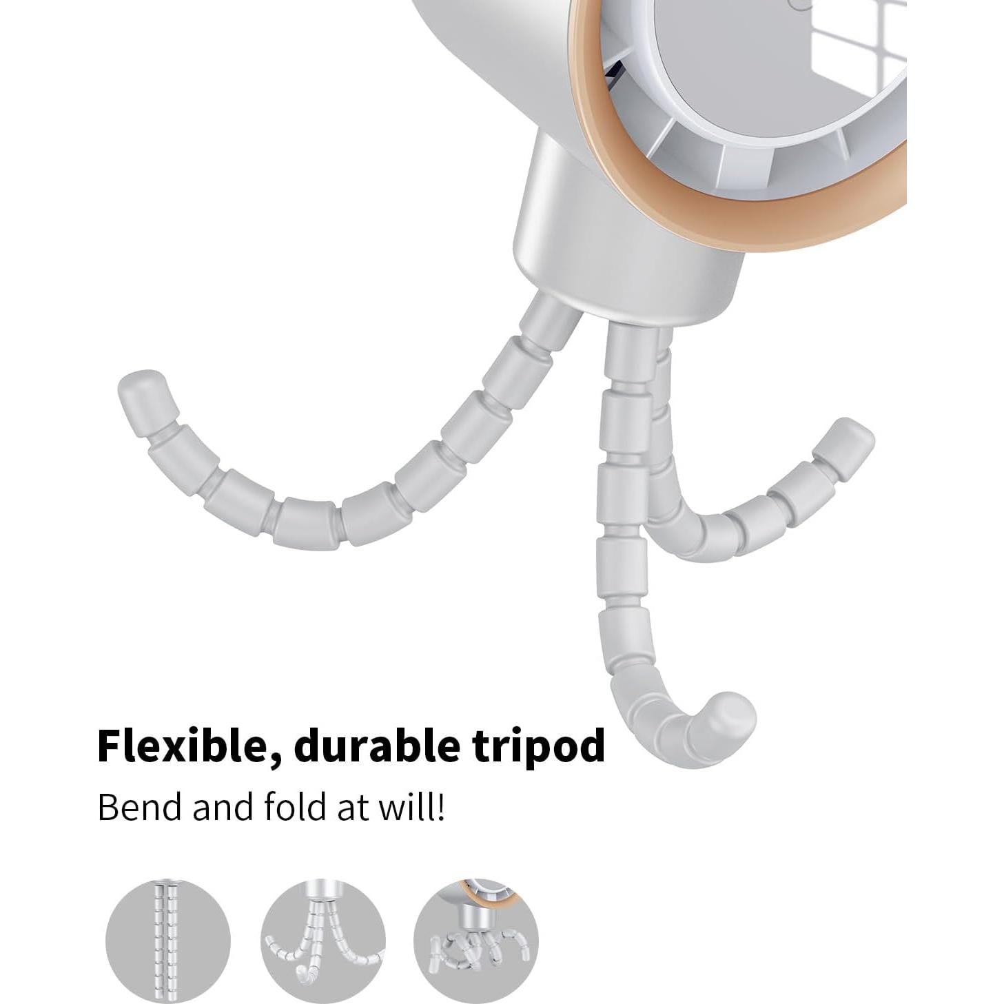 Ventilador Portátil NIFBANG para Cochecito de Bebé 4000mAh